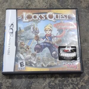 Lock's Quest (Nintendo DS, 2008) - Complete - CIB - Excellent